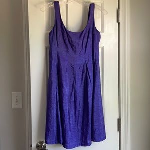 Beautiful purple crepe Nine West dress.